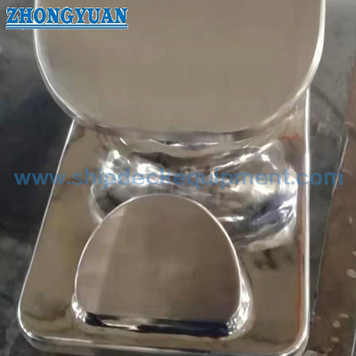 Thiết bị kéo tàu chock cố định bằng thép không gỉ được đánh bóng 6 "