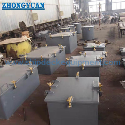 ISO 5778 Nắp đậy bằng thép kín thời tiết nhỏ với trang bị hàng hải có cánh