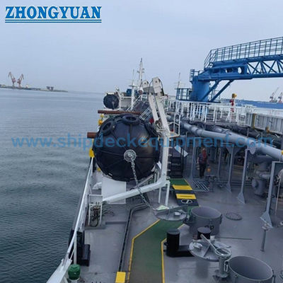 Cần cẩu chắn bùn thủy lực 2,5–16T | Tấm chắn bùn cao su Davit cho thiết bị boong tàu