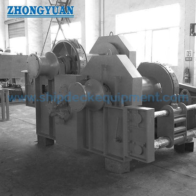 Hydraulic Waterfall Towing Winch Double Drum Winch với điều khiển từ xa