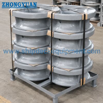 150–300 mm Cọc neo gắn trên mạn tàu, loại tròn, bằng thép đúc | JIS F 2007-1976 Loại B