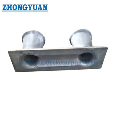 Double Bitt Mooring Bollard với sừng tùy chọn.