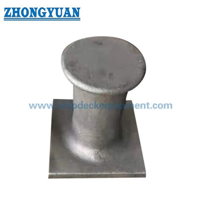 Bollards đơn bitt bằng thép đúc 8" & 10" cho sà lan & thuyền làm việc | Các loại hàn xuyên sàn và hàn phẳng