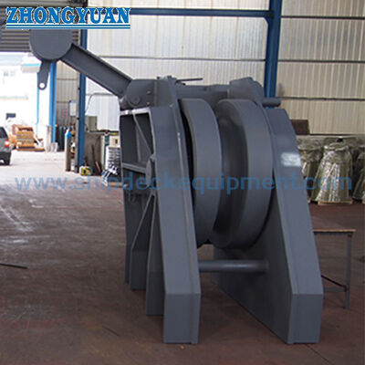 Vòng xoắn xích Anchor Type Stopper with Hook. JIS F 2031 cho chuỗi Anchor lớn 70 ′′ 132mm