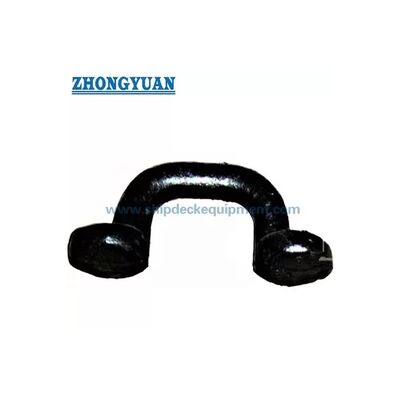 JIS F3410 Loại E Rèn thép tấm hình bầu dục O Ring Thiết bị neo tàu