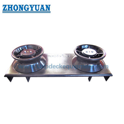 Fairlead hai con lăn bên tàu có ghế hàn | ISO 13767 cho việc neo đậu tàu