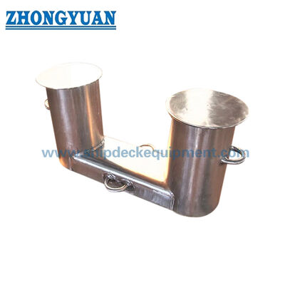 DIN 82607 Stainless Steel Double Bitt Bollard