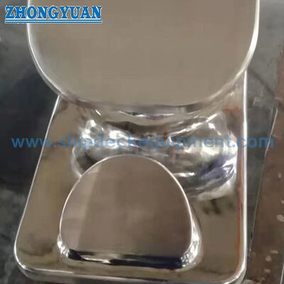 Chặn kéo cố định bằng thép không gỉ đánh bóng 6 inch cho sà lan nội địa và thuyền công trình