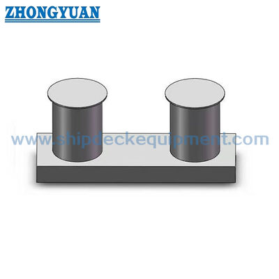 Đường đệm hai phần với cơ sở chèn để đậu tàu và kéo tàu GB/T 554 loại B