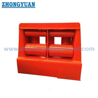 Bảy cuộn Universal Fairlead với cuộn phía trên Ứng và kéo tàu (ISO 13733 Type 7R)