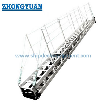 Cầu dẫn bờ bằng nhôm với bậc chống trượt | Cầu dẫn hàng hải ISO 7061 Loại B