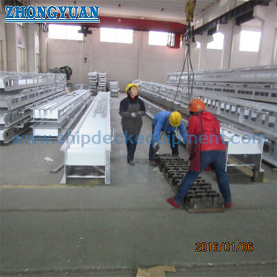 Thang nhôm một tầng ISO 5488 với sàn cố định | Lối lên tàu và chuyển giao hoa tiêu