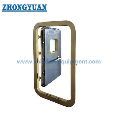 Cửa thép kín nước chống cháy A60 với bản lề Trang bị hàng hải