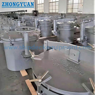 JIS F2320 Loại B Nắp thùng chứa hàng hóa mở ngang Nắp đậy Trang bị hàng hải
