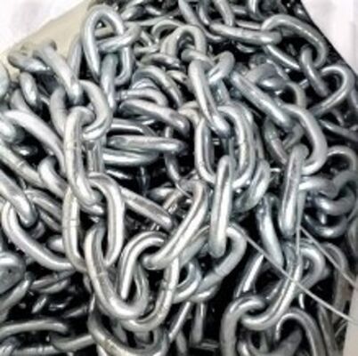 Chuỗi neo không đinh bằng sợi dây chuyền galvanized nóng.