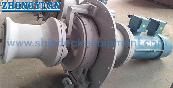 Cần cẩu neo thẳng đứng bằng điện có bánh răng và đầu kéo | Xử lý xích neo tàu