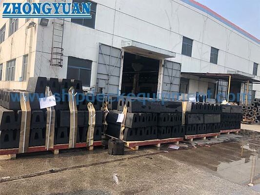 W Type Tugboat Rubber Fender cho Bảo vệ Mũi và Đuôi