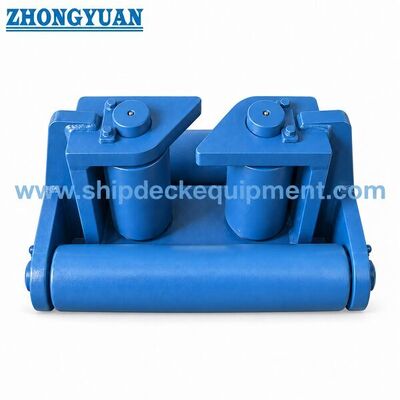 Ống dẫn dây tàu biển loại mở bốn con lăn cho tàu kỹ thuật | CB 3015-1983 Loại A Bố trí con lăn ngang dưới