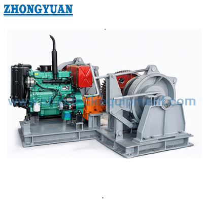 38mm Máy kéo neo hàng hải chạy bằng động cơ diesel dẫn động hai bánh răng cho boong tàu
