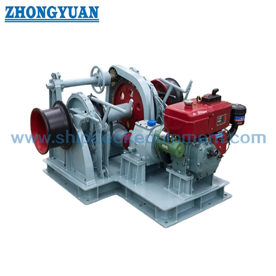 38mm Máy kéo neo hàng hải chạy bằng động cơ diesel dẫn động hai bánh răng cho boong tàu