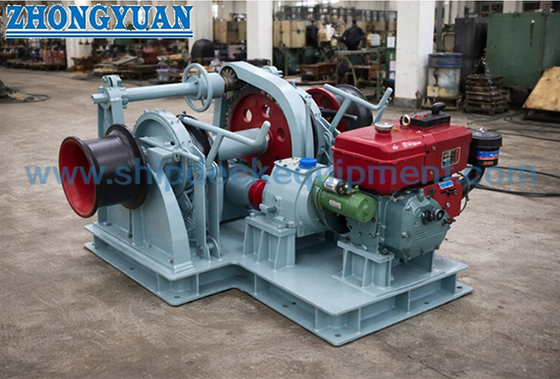 38mm Máy kéo neo hàng hải chạy bằng động cơ diesel dẫn động hai bánh răng cho boong tàu
