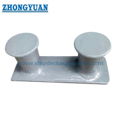 ASTM A27-70-36 Thép đúc 8 "10" Bitt đôi không có sừng Thiết bị neo tàu