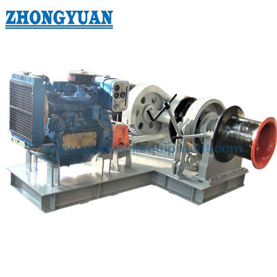 17.5-50mm Tời neo chạy bằng động cơ diesel cho boong tàu | Tời neo có lựa chọn động cơ