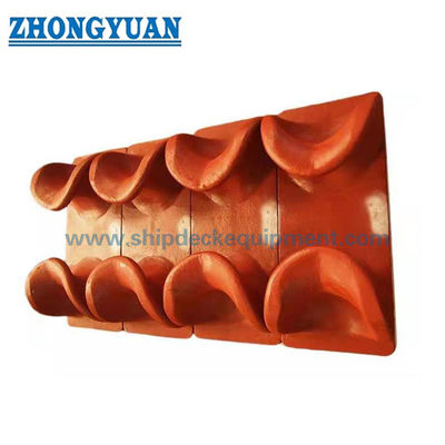 150–400 mm Chock gắn trên boong | Thép đúc JIS F 2006 Loại SC dùng cho neo tàu