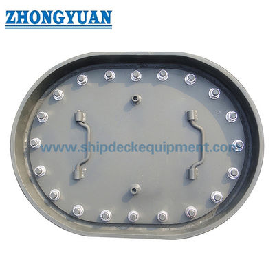 ISO 5894 Loại DO Nhiều bu lông Cửa cống với nắp lõm phía trên Trang phục hàng hải
