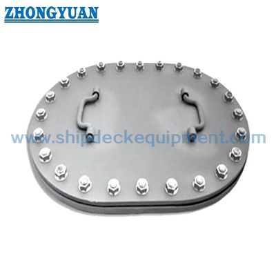 JIS F 2304 Loại B Xả nhiều bu lông Oval Manhole Trang phục hàng hải