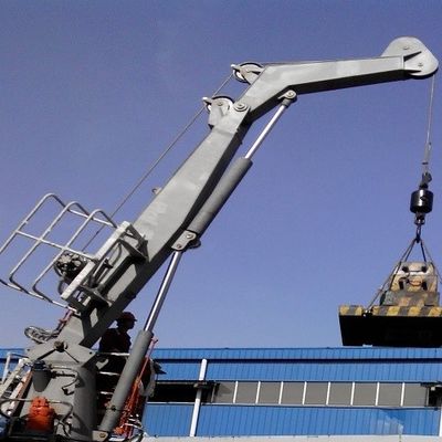 Bàn đạp thủy lực Knuckle Boom Thiết bị boong tàu cần trục