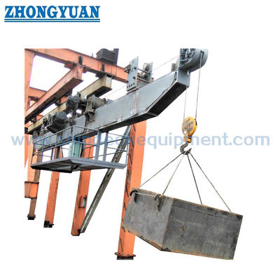 Hai móc cung cấp giàn ngang cần cẩu Thiết bị boong tàu