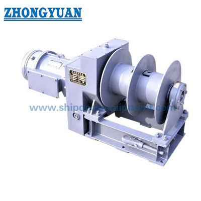 Tời neo tàu lai biển 10–20kN ISO 7364 chạy điện | Thiết bị nâng hạ thang hoa tiêu boong tàu