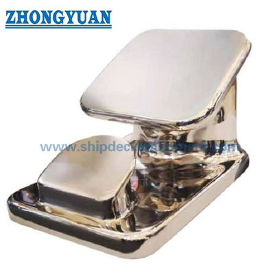 Thiết bị kéo tàu chock cố định bằng thép không gỉ được đánh bóng cao 10 "