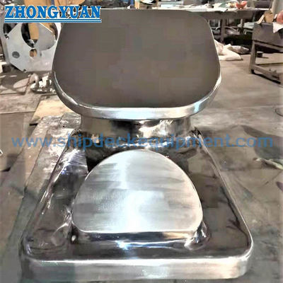 Thiết bị kéo tàu chock cố định bằng thép không gỉ được đánh bóng cao 10 "