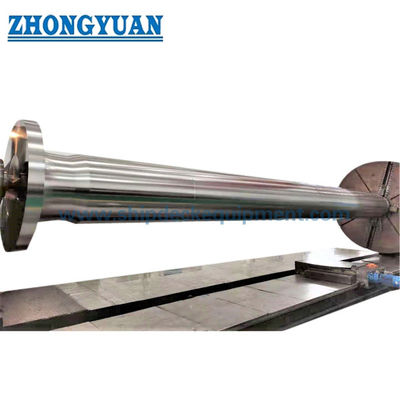 Đã hoàn thành gia công hợp kim rèn Trục đuôi thép của hệ thống đẩy tàu