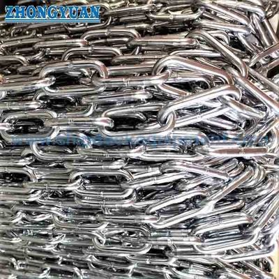 Chuỗi liên kết không chốt Din 763 Chuỗi neo và neo tiêu chuẩn của Đức
