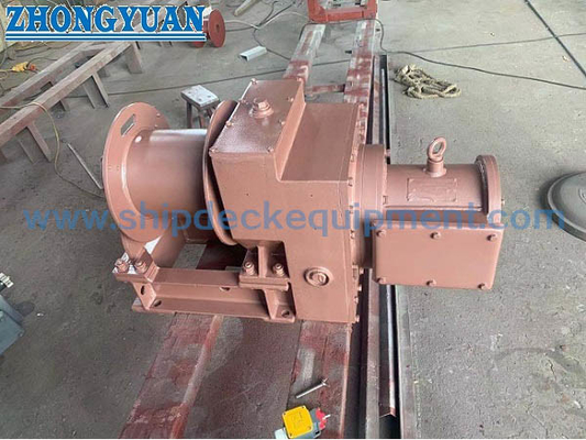 ISO7364 Động cơ điện điều khiển 10/16 Kn Nơi ở trên biển Thang tời Thiết bị boong tàu