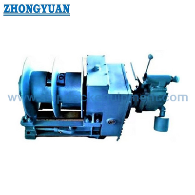 Tàu nhôm lái thang Winch ISO 7364 Split Drum Động cơ khí nén