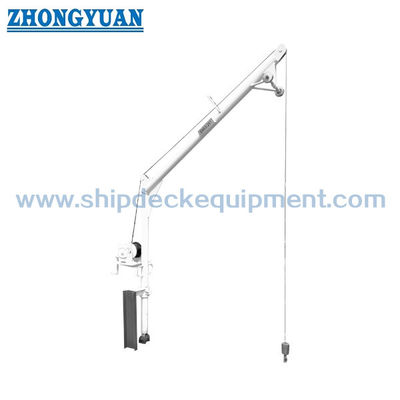 Davit rác di động 0,2–0,8T | Thiết bị nâng giữ hàng trên boong tàu