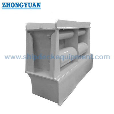 ISO 13733 Loại 7R Bảy con lăn Universal Fairlead với thiết bị kéo tàu con lăn trên