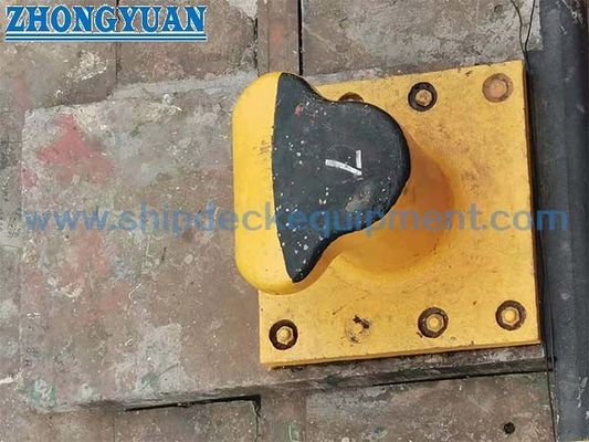 5 ′′100 t SWL Cast Steel T-Head Mooring Bollard. Đối với cảng, bến cảng và bến tàu