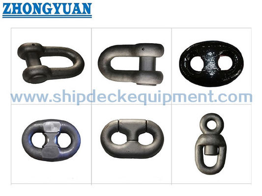 Phụ kiện dây chuyền neo thép rèn và đúc cho hệ thống neo biển và hệ thống neo ngoài khơi