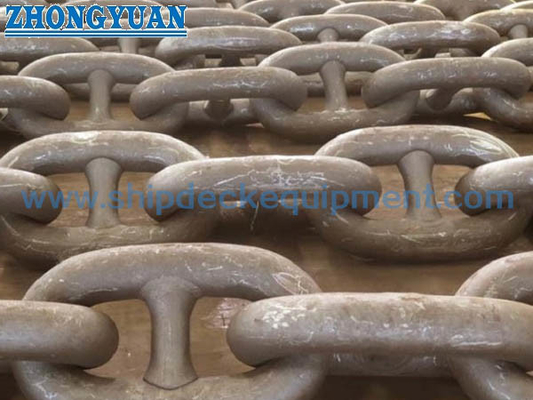 Phê duyệt cấp độ U1 U2 U3 Flash Butt Welded Stud Link Marine Anchor Chain