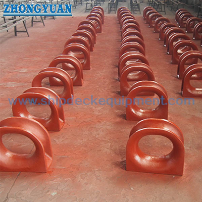 CB 34 Loại C Sàn thép đúc hàn Thiết bị neo tàu chock