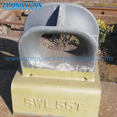 CB 34-76 Loại B Bulwark Bulwark Đúc thép buộc Thiết bị neo tàu Chock