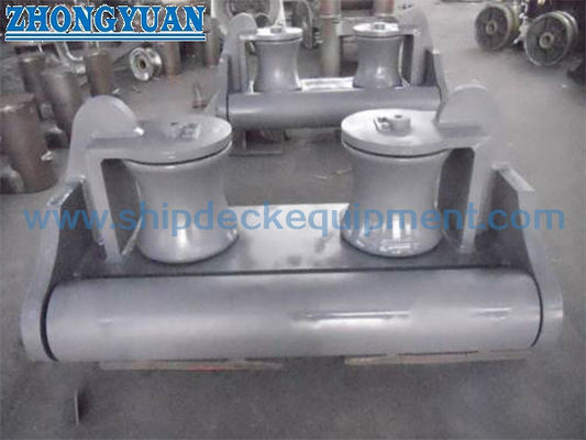 Marine Two-Roller Chock. CB/T 38-1999 Frame Type with Cast Steel Rollers for Ship Mooring (Mỹ: Máy đậu tàu)