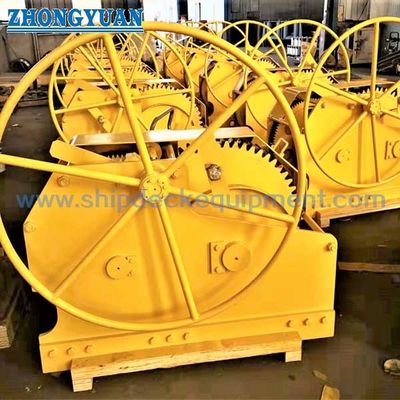Tời đơn Khớp nối tay trống Hướng dẫn sử dụng Tời Thiết bị boong tàu