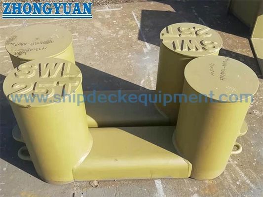 NS 2584 Thiết bị kéo tàu Bollard Double Bitts
