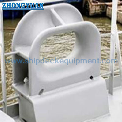 DIN 81915 D Type D Deck Mounted Cast Steel Horn Chock